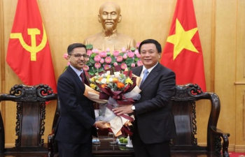 Ambassador's Farewell Call on President of Ho Chi Minh National Academy of Politics 